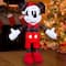 20" Christmas Mickey Mouse in Vintage Plaid Holiday Greeter